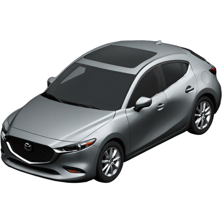 Mazda3 2021 grey emoji