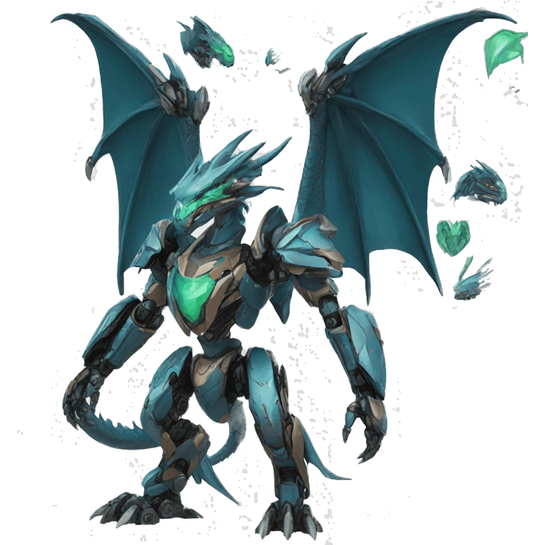 Dragon mecha emoji