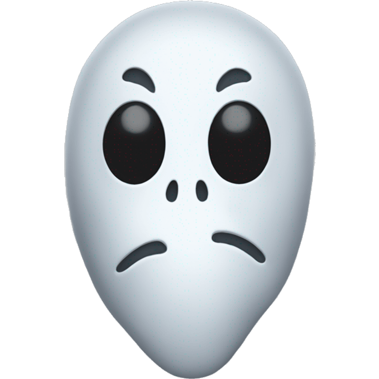 Ghost face movie emoji