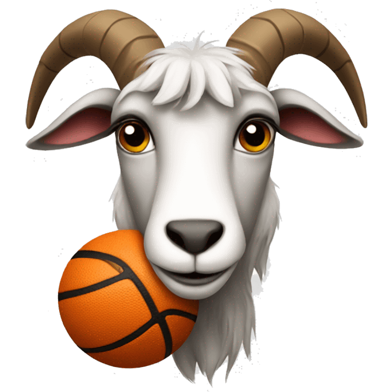 Goat with Ball emoji