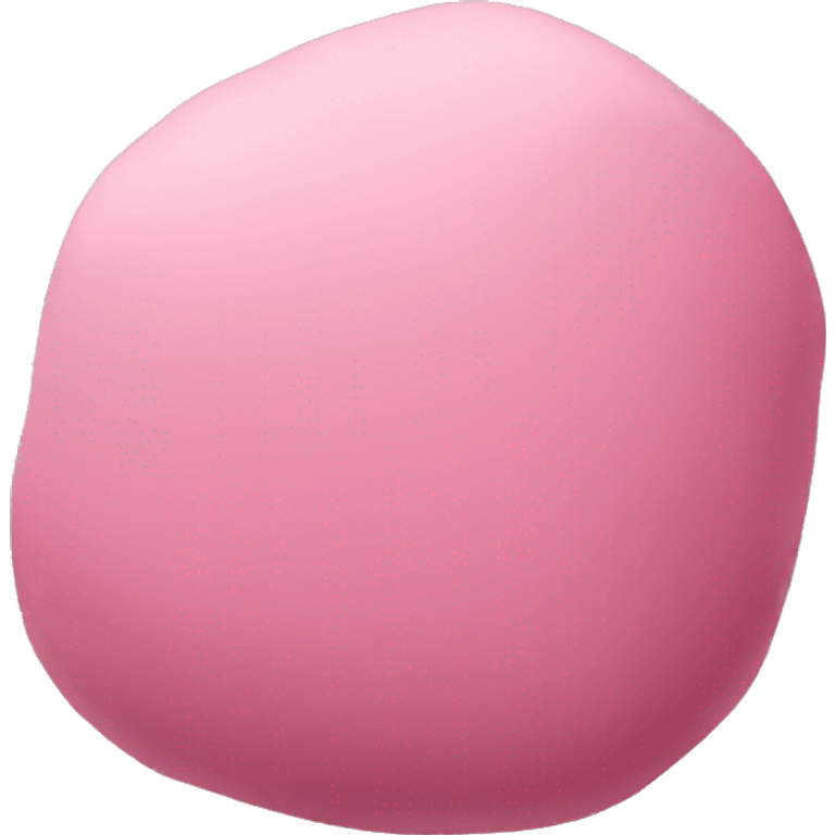 pink round rock emoji