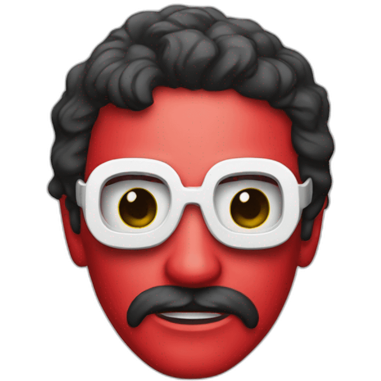 Casa de papel mask emoji