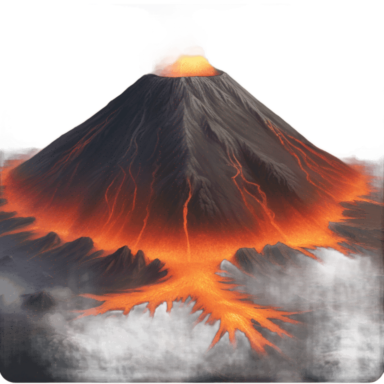 volcano emoji