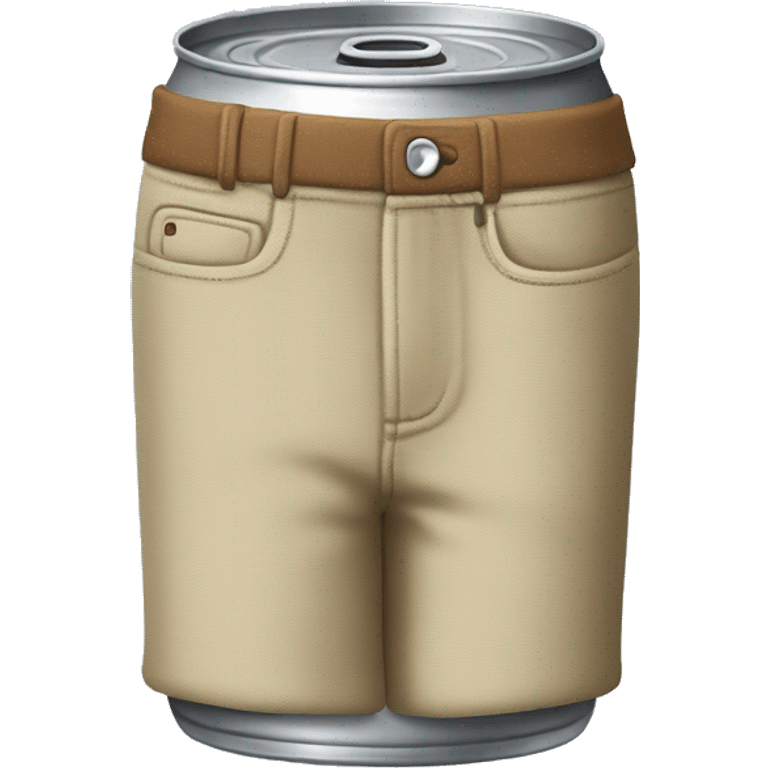 Can with pants emoji