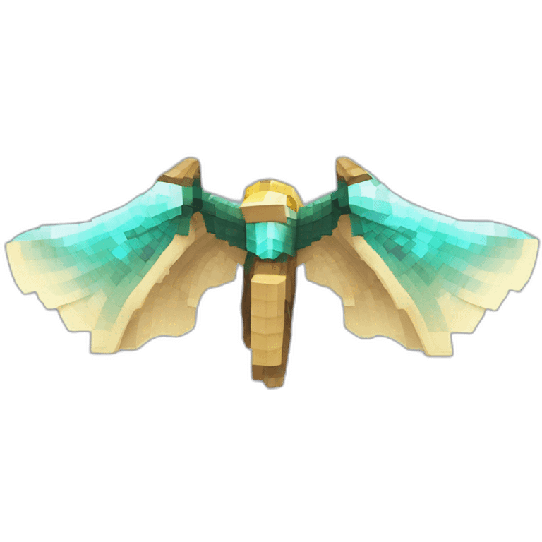 Minecraft elytra wings emoji