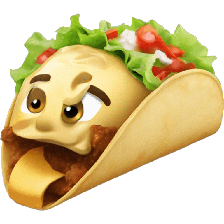 spicy potato taco emoji