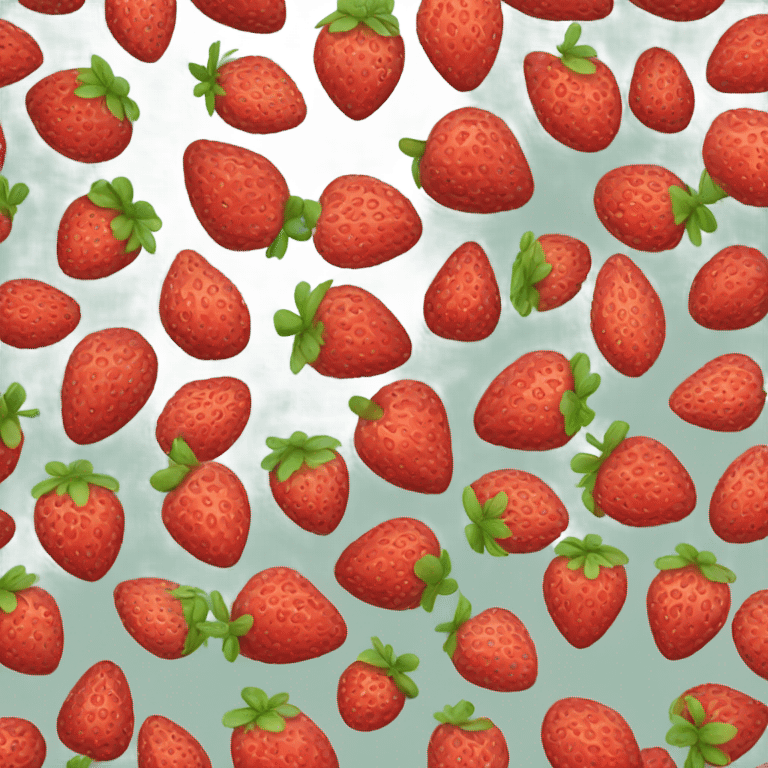 A tart stramberries  emoji