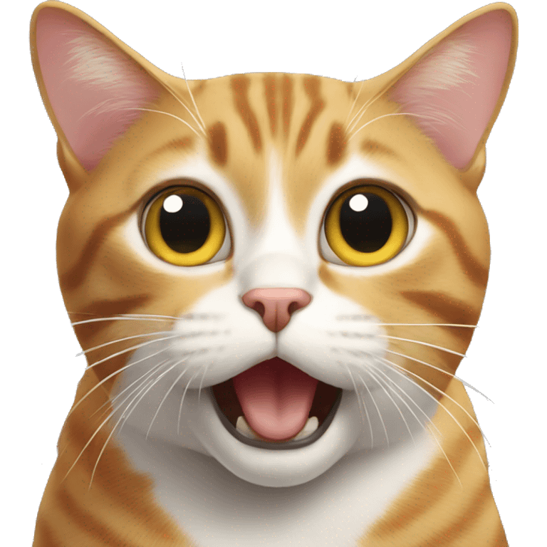 cat shocked emoji