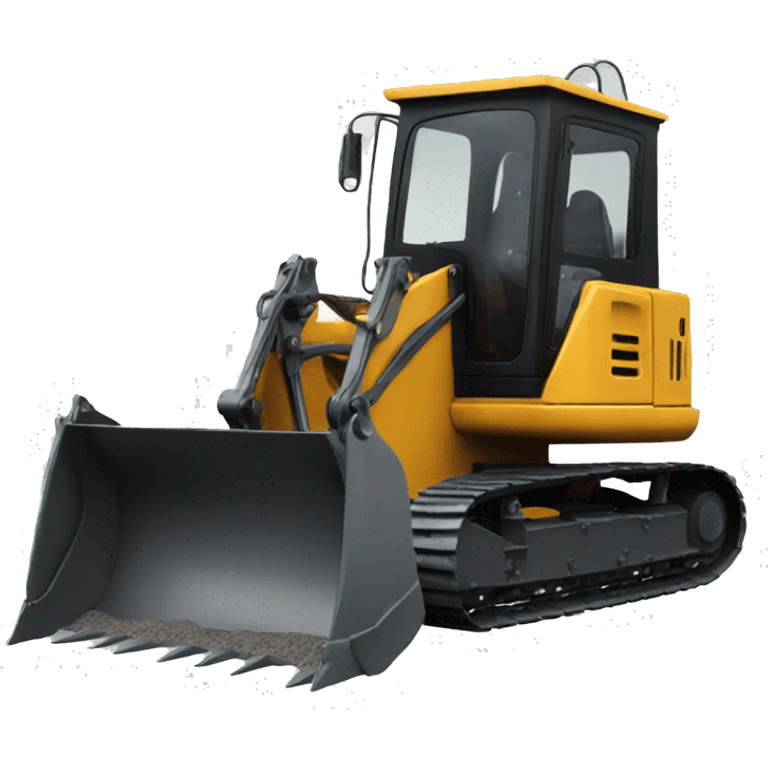 CAT excavator emoji