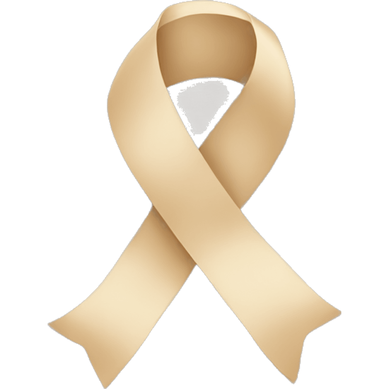 Ribbon beige  emoji