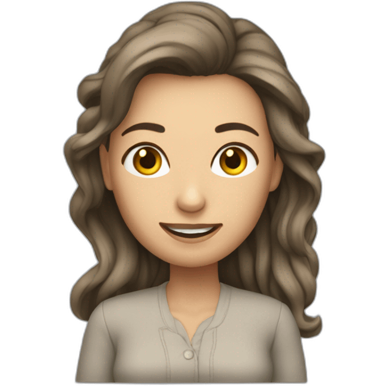 une femme de chambre qui chute emoji