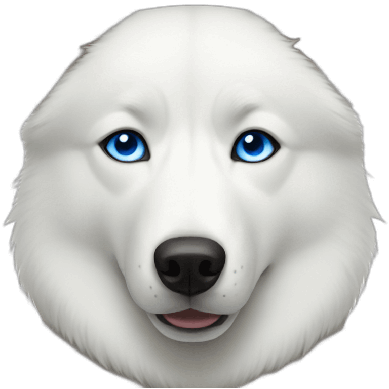 white-husky-blue-eyes emoji