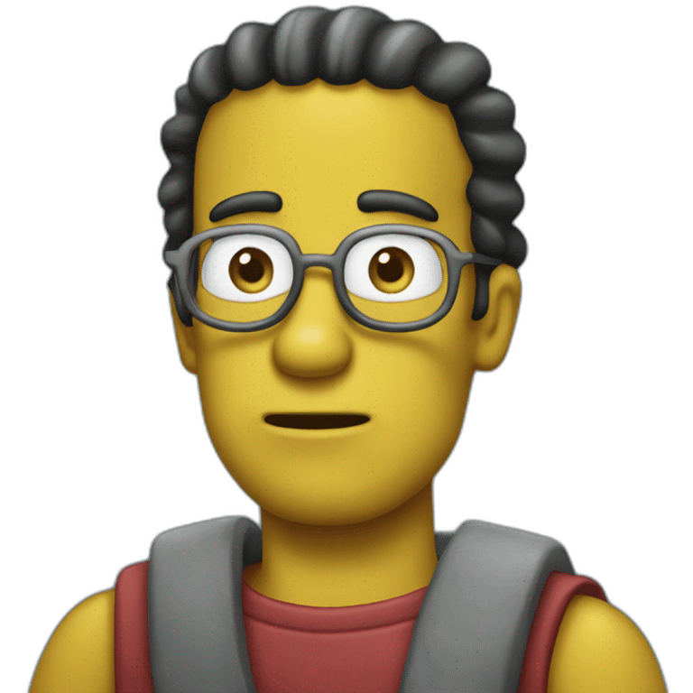 Omer Simpson emoji