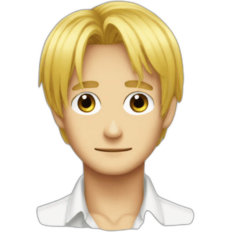 sanji with heart eyes emoji