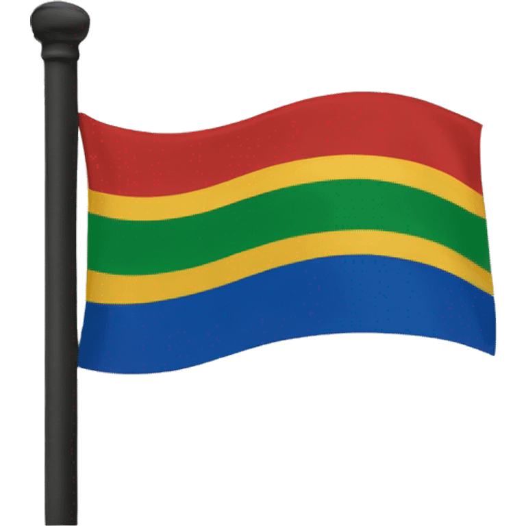 African American heritage flag  emoji