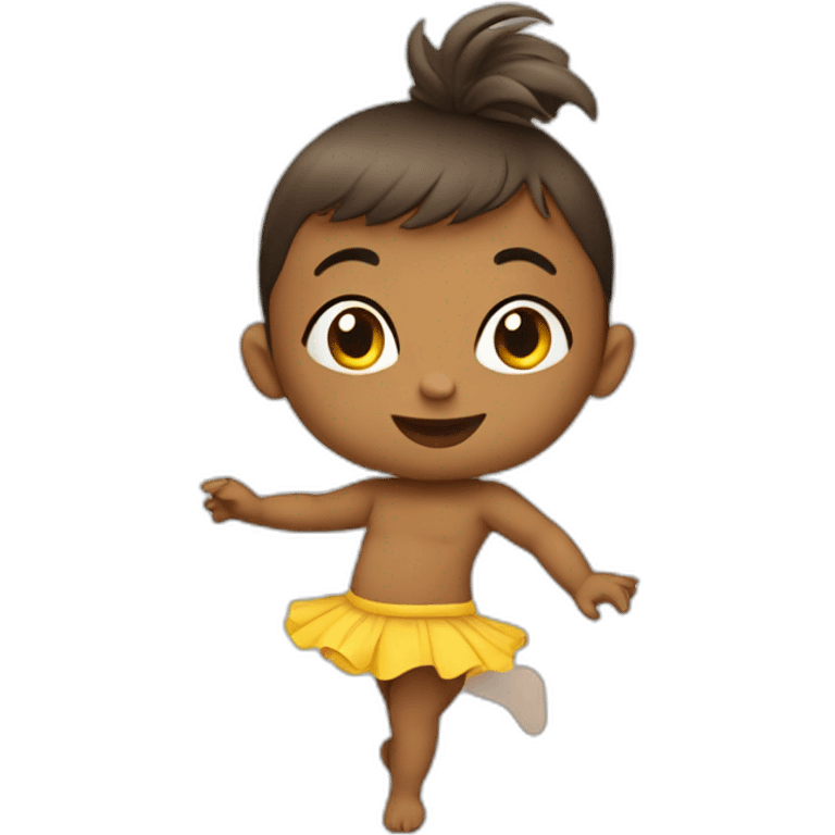 Bébé qui danse emoji