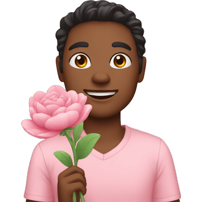 Holding 🌷 emoji