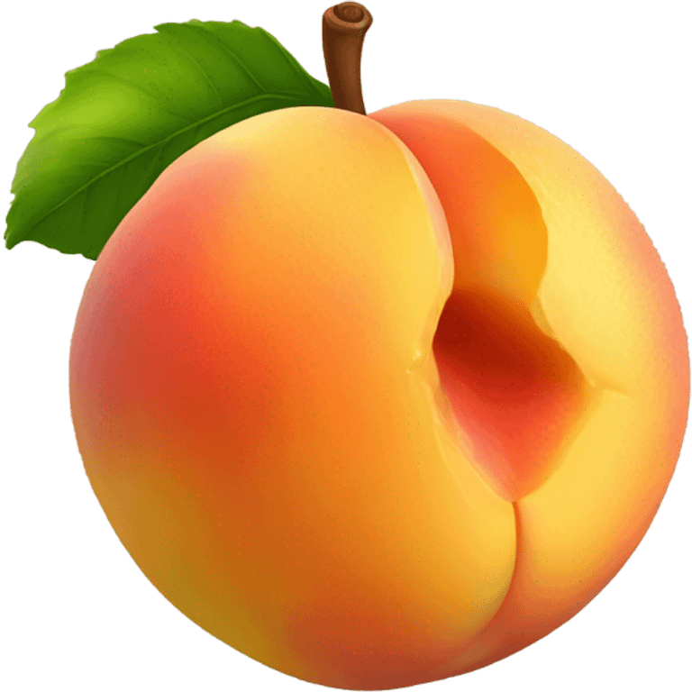 peach Georgia state emoji