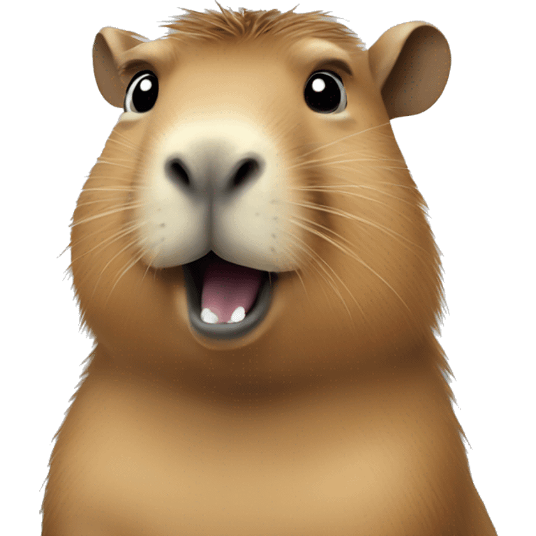 Capybara emoji