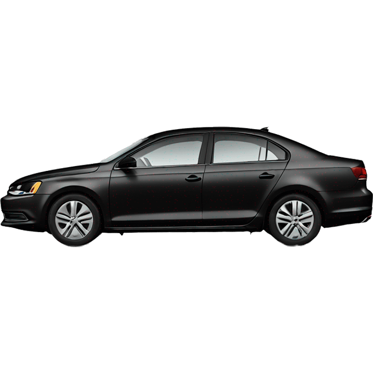 Black 2012 Volkswagen jetta  emoji