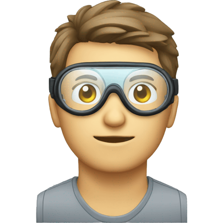 goggles for laboratory emoji