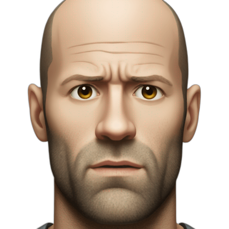 jason statham serious emoji