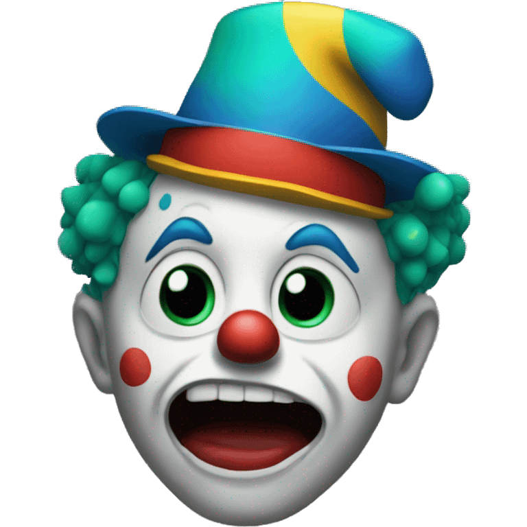 clown cry emoji