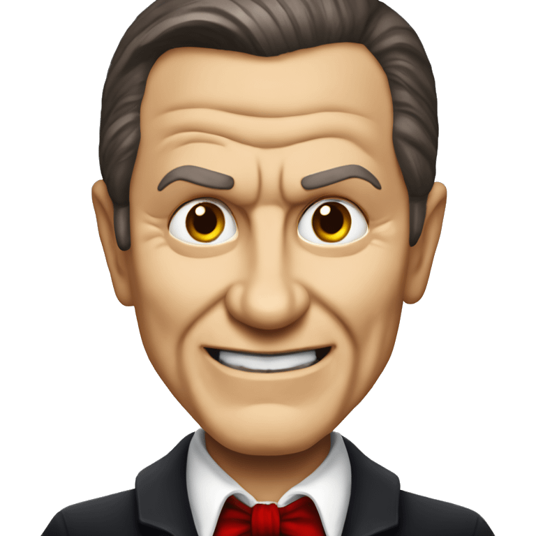 Vampire Kenneth Copeland with crossed arms emoji