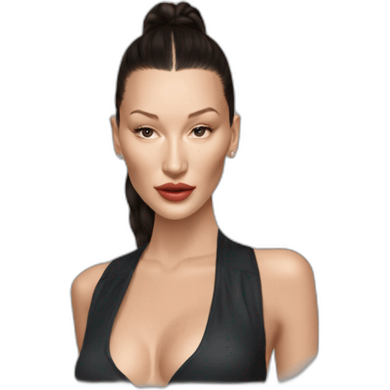 Bella hadid emoji