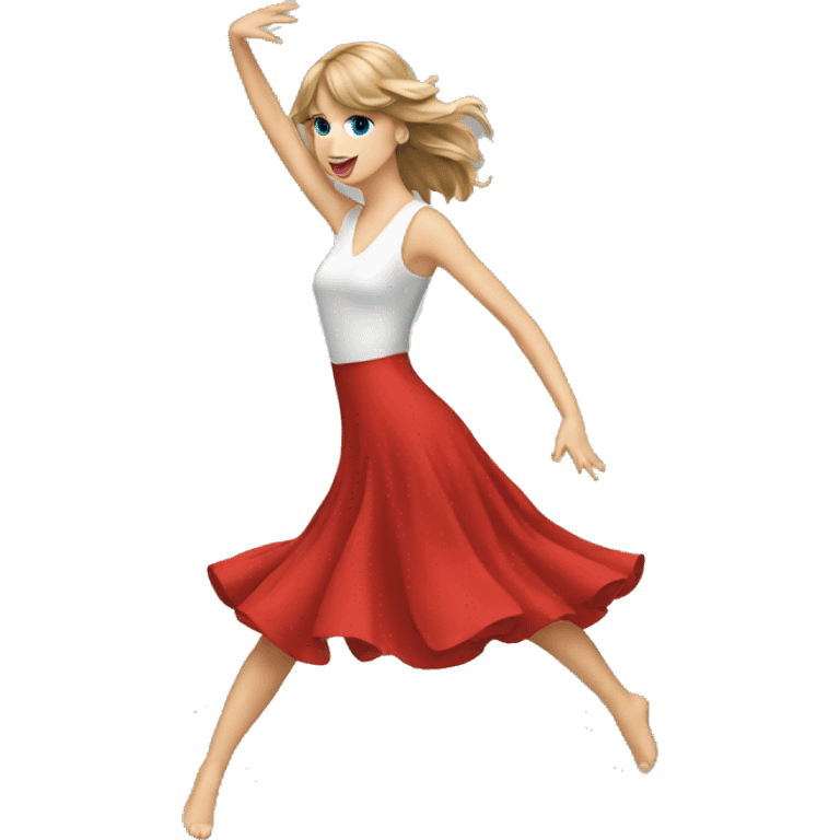 Taylor Swift dancing emoji