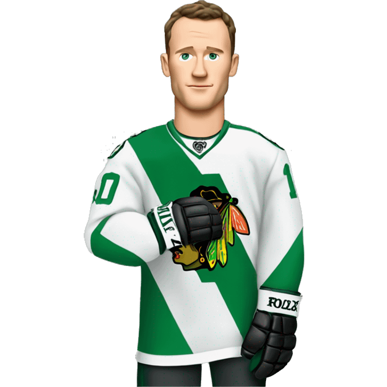 Jonathan Toews as a Rolex watch emoji