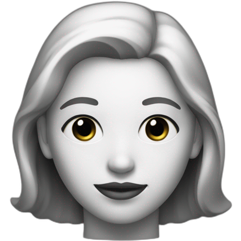 Homme blanc sur femme noir emoji