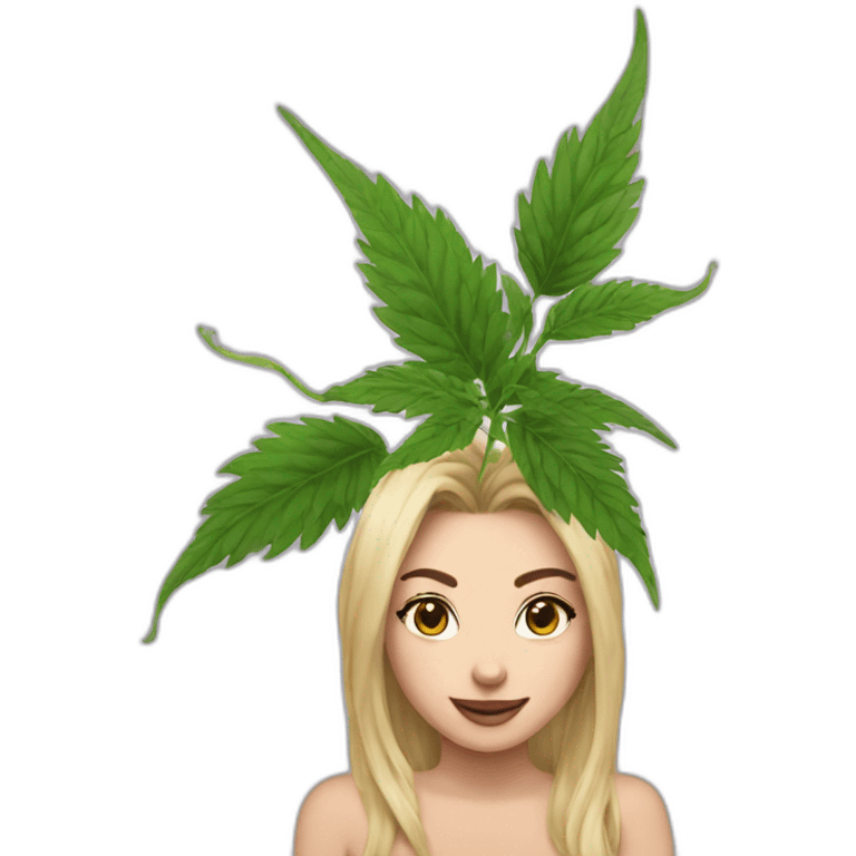 Licorne gril weed emoji