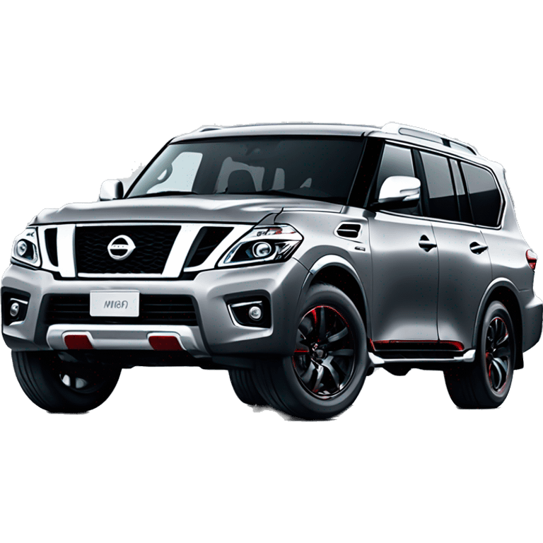 Grey nissan patrol nismo 2018 emoji