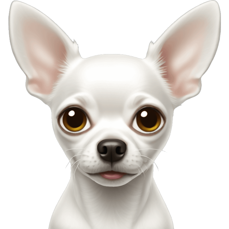 White chihuahua emoji