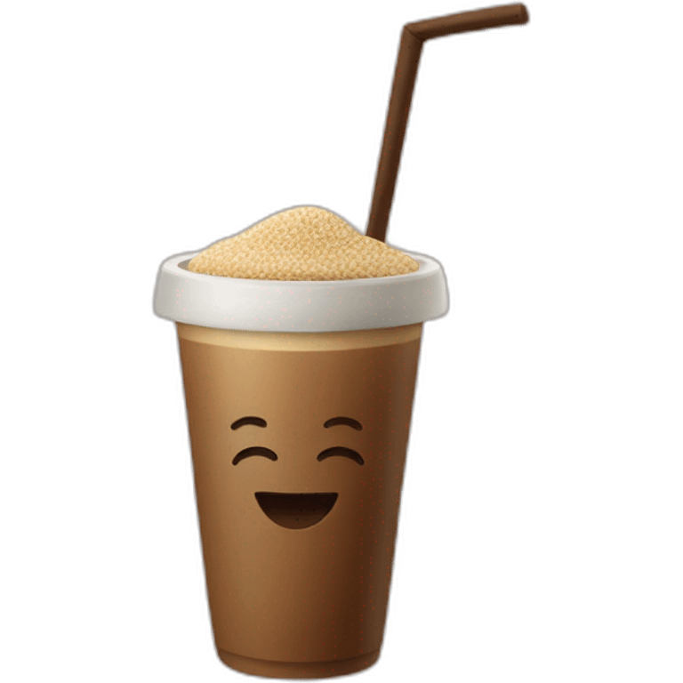 sesame coffee cheers emoji