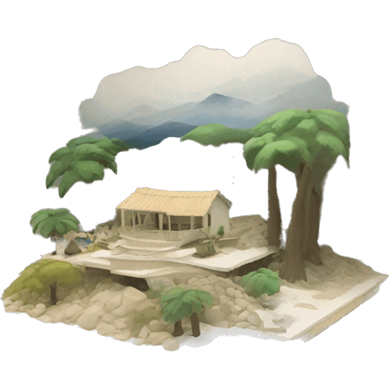 scenography scenic maquette model emoji