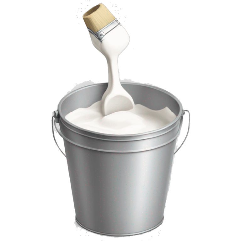 white-paint-bucket-mixing emoji