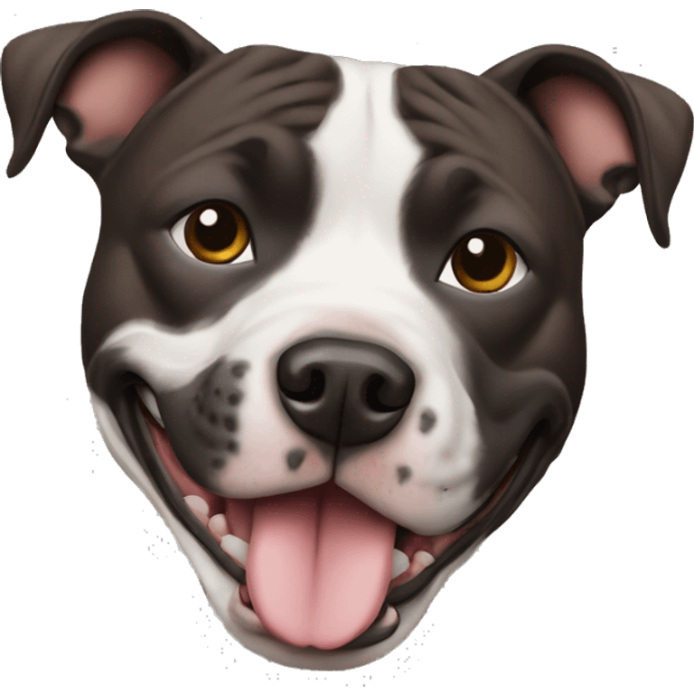 a staffordshire bull terrier emoji