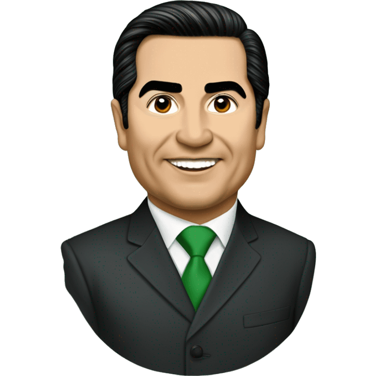 Gurbanguly Berdimuhamedow president Turkmenistan emoji