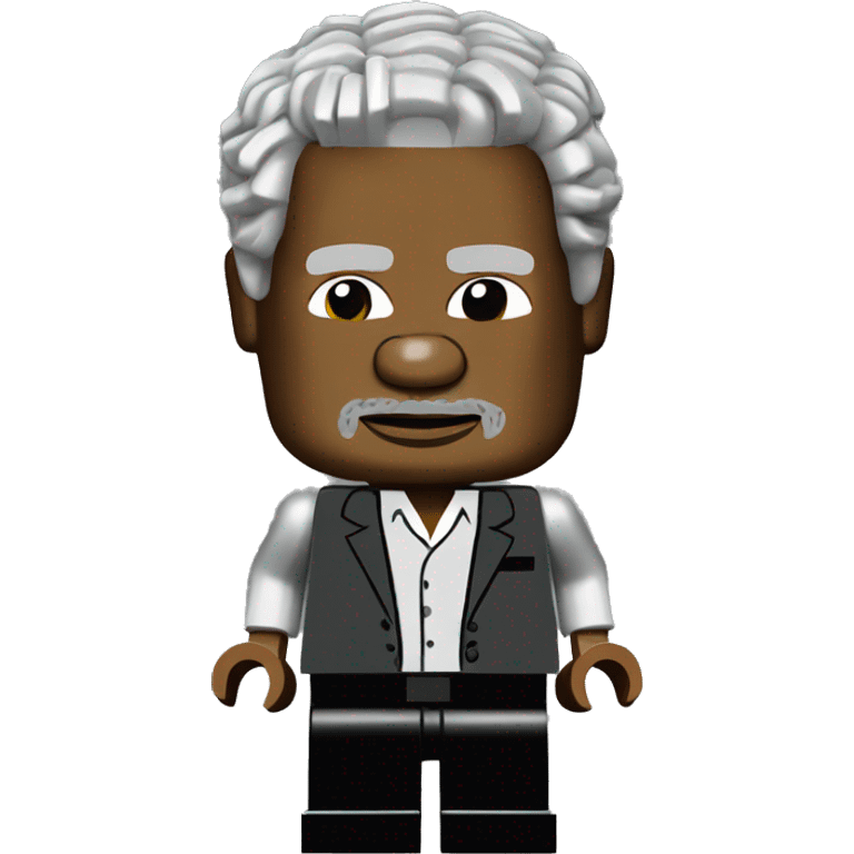 MORGAN FREEMAN lego full body emoji