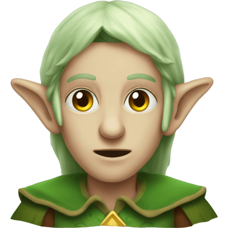 a sick elf emoji