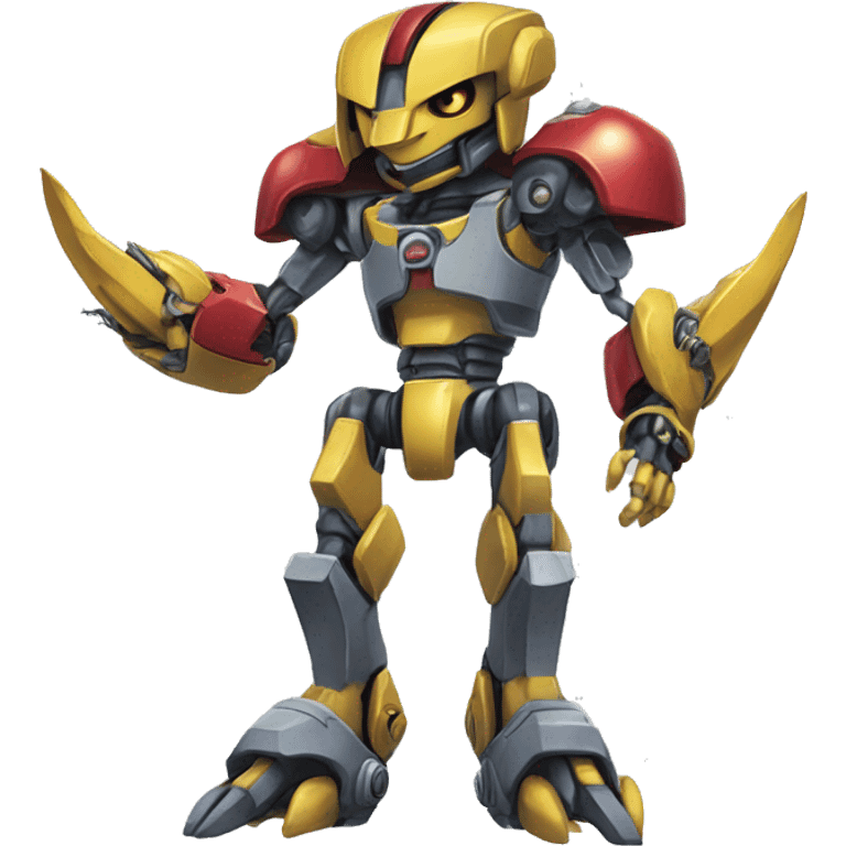 Cool Edgy Medabot-Digimon-Fakémon emoji