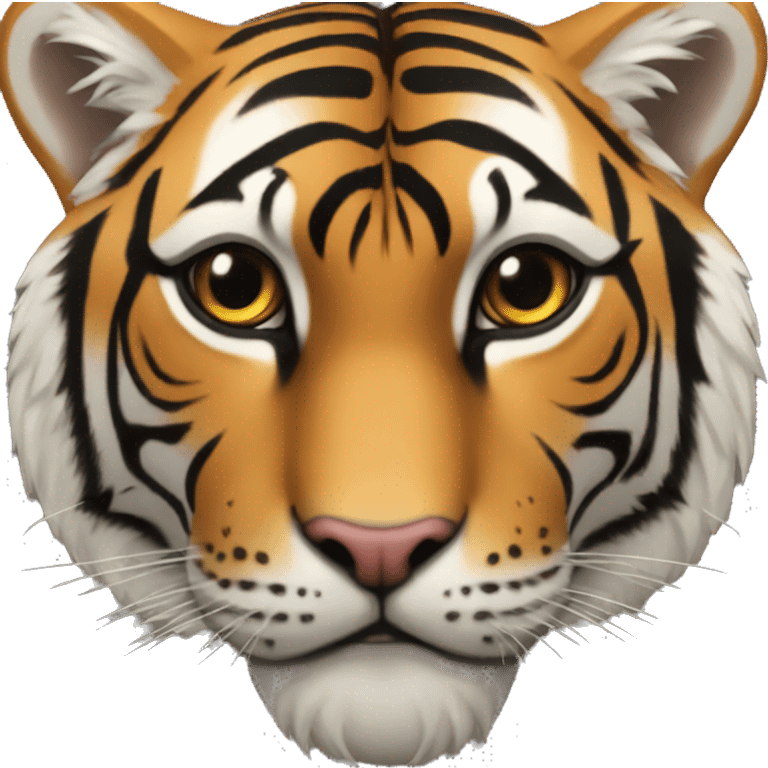 Tigre complet du corps emoji