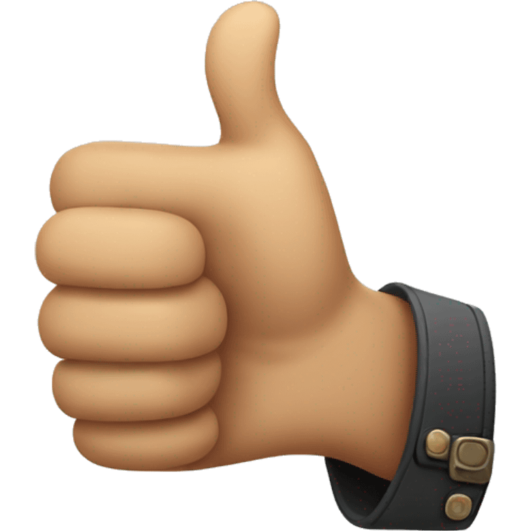 Cool thumbs up  emoji