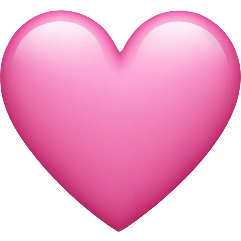 Pink heart  emoji