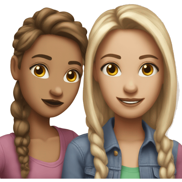 two bestie im Jodie’s emoji