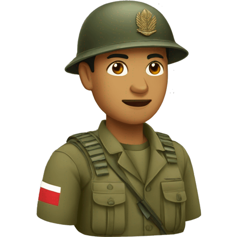 Indonesia Soldier emoji