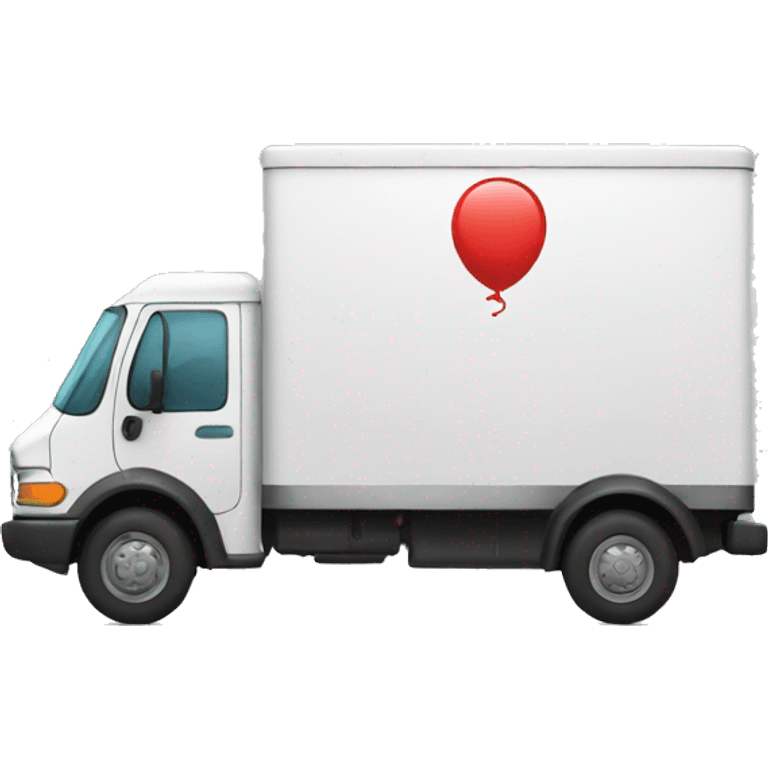 Delivery truck emoji