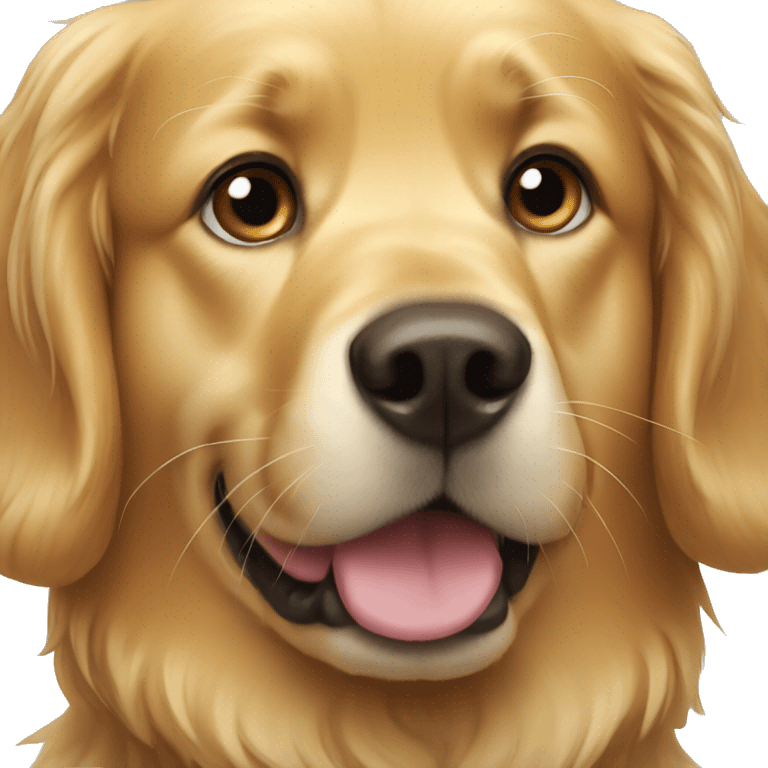 golden retriever  emoji